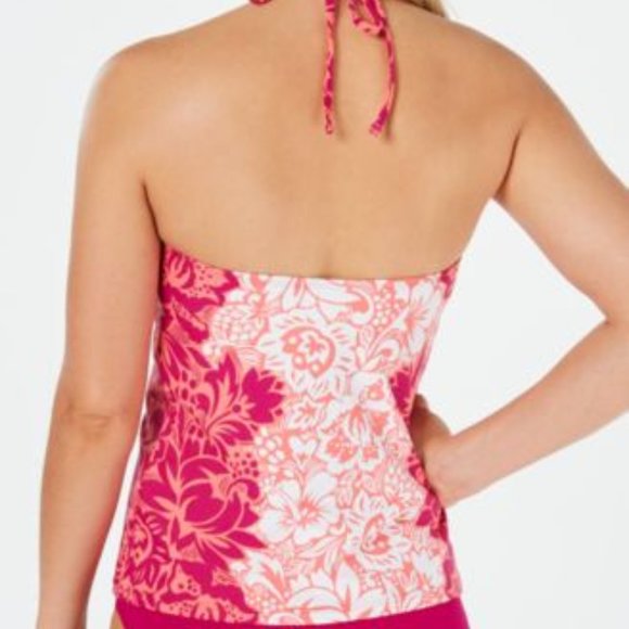 RALPH LAUREN Hawaiian High Neck Swim Tankini Set - Picture 2 of 7